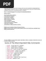 SQL Commands