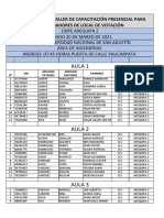 Asistencia Segundo Día de Capacitación ODPE Arequipa 2