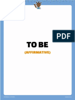 TO BE (AFFIRMATIVE