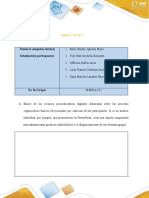 Anexo 1 - Tarea 2 - Matriz Procesos Cognoscitivos Básicos para Diligenciar