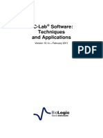 EC Lab Software Techniques and Applications Manual