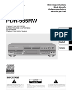 Hfe Pioneer pdr-555rw en de FR It