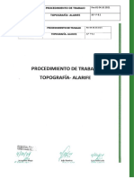 JLP-P-8.1 Procedimiento Topografo Alarife Rev 01