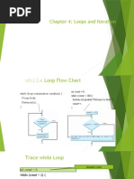 Chapter 4: Loops and Iteration