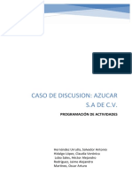 CASO DE DISCUSIÓN III AZUCAR PROGRAMACIÓN (Conflicto de Codificación Unicode)