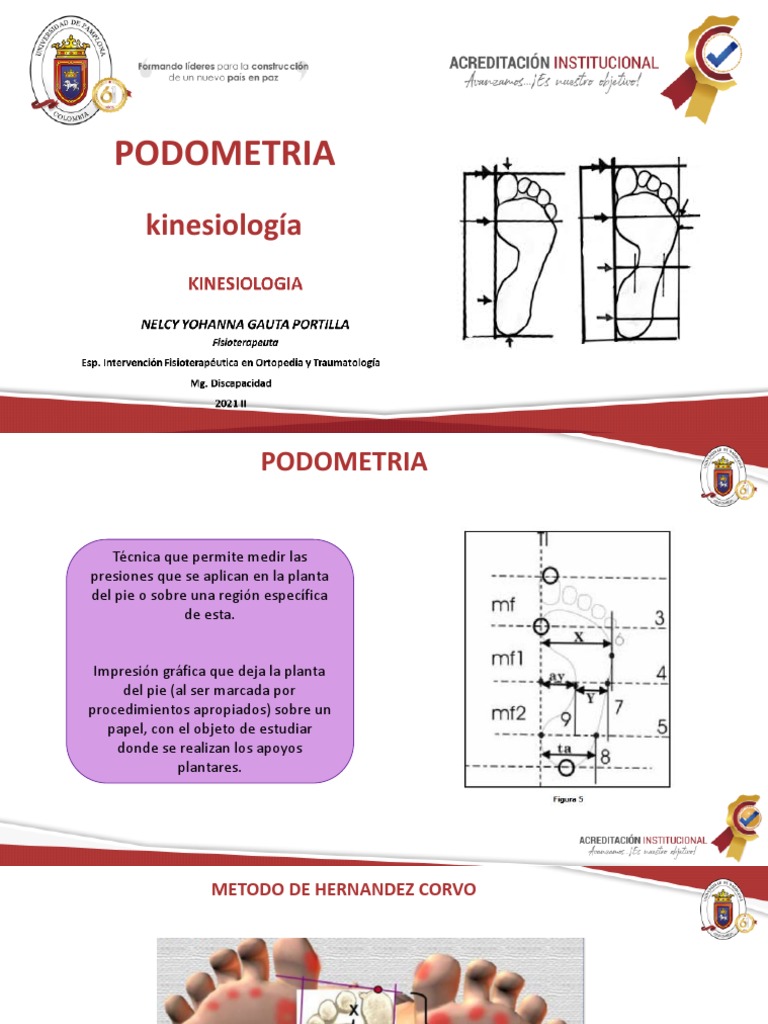 PODOMETRIA | PDF
