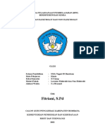 RPP Berdiferensiasi KD 3.8 Larutan Elektrolit Dan Non Elektrolit