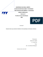 Elementos teóricos que sustenten la Facilitación  de los Aprendizajes en la Educación a Distancia.