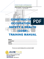 COSH Training Manual