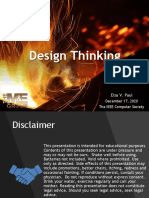 Design Thinking 12 - 17 - 2020