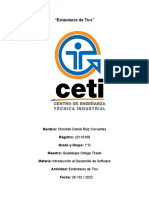 Actividad - Estándares de TICs - 22110108