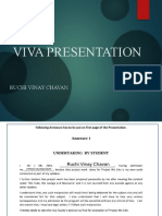 Viva Presentation: Ruchi Vinay Chavan