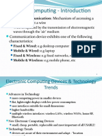 Mobile Computing Introduction