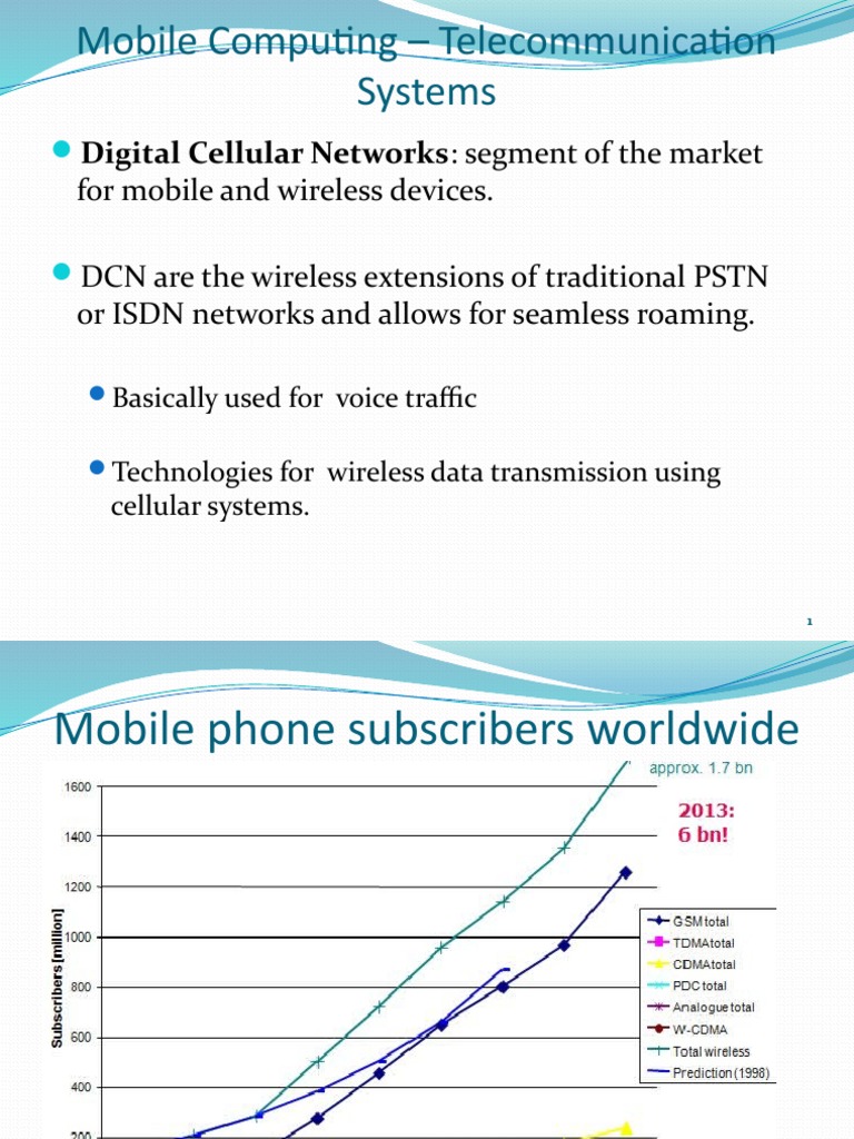 Overview of GSM Mobile Telecommunication | PDF | Computer Network ...