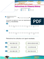 Adición y sustracción de números enteros