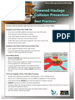 Powered Haulage Collision Prevention Flyer