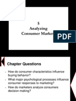 Chapter 5 - Analyzing Consumer Markets