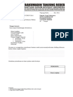 Formulir Drafting Dokumen Hukum