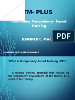Tm-Plus: Facilitating Competency - Based Training Jennifer C. Macas