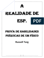 A Realidade de ESP - Prova de Habilidades Psiquicas de Um Físico - Russell Targ