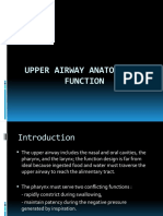 Upperairway Anatomy and Function