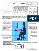 Safety Leaflets 15 April 2019