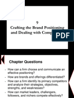 Chapter 9 - Crafting The Brand Positioning