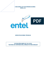 Especificaciones Tecnicas Cotizacion Simple 011 2022