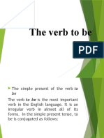 VERB TO BE 2