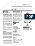 Model TJR Resilient-Seated Gate Valves Outside Screw and Yoke General Description