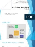 Tema 11 Analisis y Descripición de Puestos