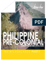 (PHILIPPINE ARCH) Pre-Colonial