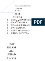 Tugas Bahasa Indonesia - Siti Nurbaya