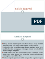 12. Analisis Regresi Sederhana