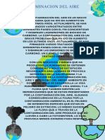 Azul Ola Abstracta Formas de Reducir La Contaminación Plástica Plástico Marino Póster