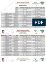 Horario de clases del Instituto Politécnico Nacional