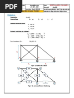 A Ab B CD C : Topic: Structural Analysis of Plane Trusses