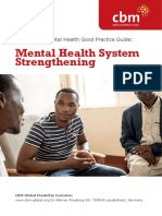 Mental Health System Strengthening