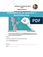 FUNDAMENTOS DE GENeTICA Y BIOTECNOLOGiA