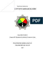 Proposal Inventarisasi Rambu