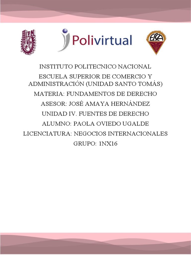 Act 1 Fuentes de Derecho | PDF | Caso de ley | Instituciones sociales