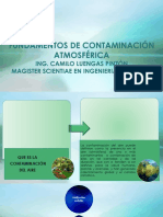 Expo Maestro 1 Fundamentos de Contaminación Atmosférica