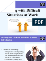 Handling Difficult Situations