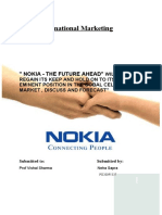 International Marketing: " Nokia - The Future Ahead"
