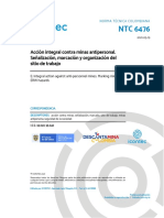 NTC - 6476 Señalización y Marcación