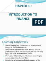 Introduction to Finance Basics
