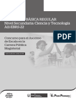 A11-Ebrs-22 - Ebr Secundaria Ciencia y Tecnologia - Forma 2