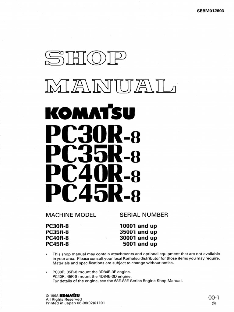 PC30R 8 | PDF