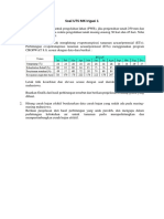 Soal UTS MK Irigasi 22C