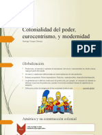 Colonialidad Del Poder, Eurocentrismo, y Modernidad